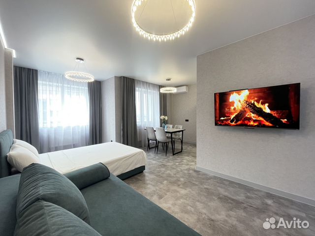 

1-к. квартира, 40 м², 2 кровати