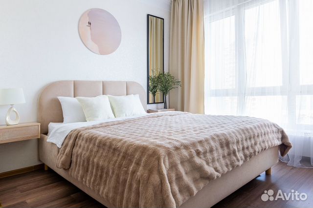 

1-к. квартира, 38 м², 2 кровати