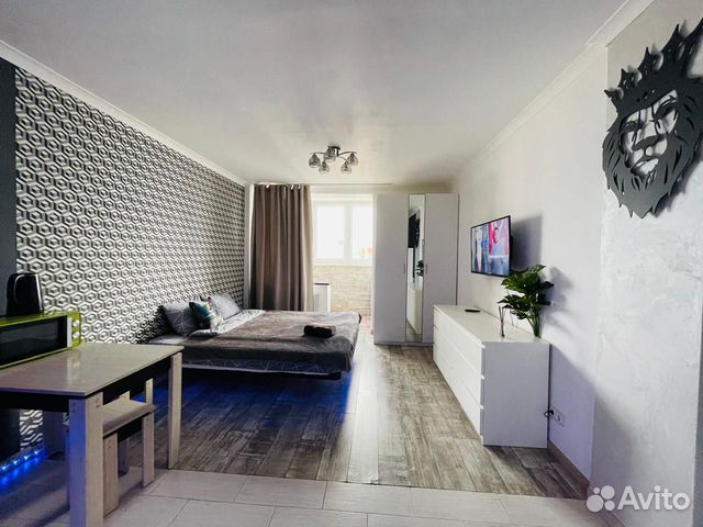 

Квартира-студия, 28 м², 1 кровать