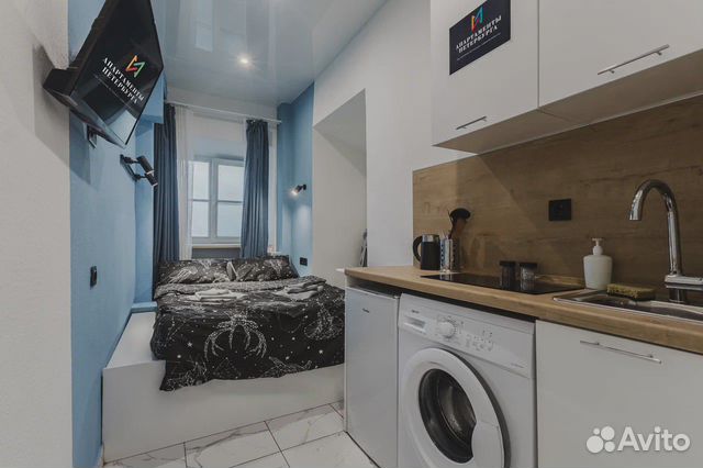 

Квартира-студия, 11,6 м², 1 кровать