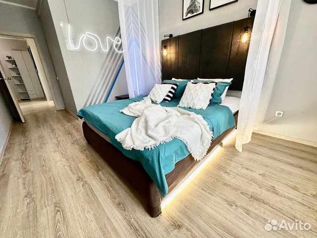 

1-к. квартира, 41,1 м², 2 кровати