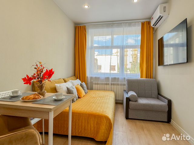 

Квартира-студия, 18 м², 2 кровати