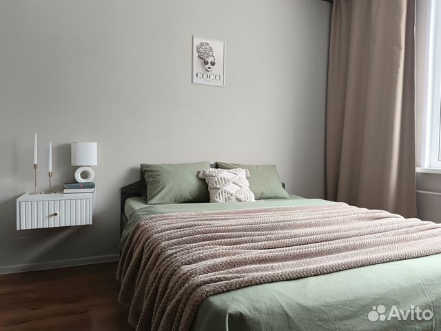 

1-к. квартира, 32 м², 2 кровати