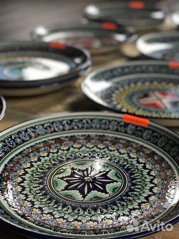 Большие блюда ручной работы - ляган для плова Большие блюда ручной работы - ляган для плова