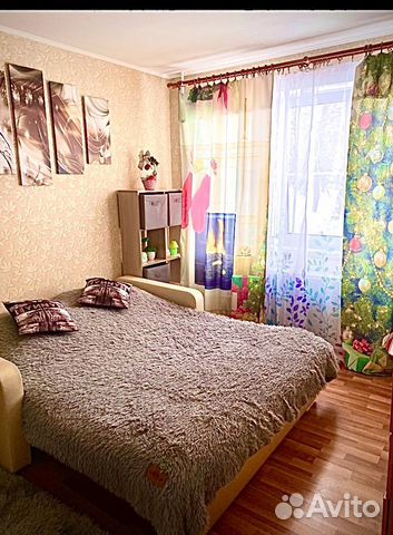 

1-к. квартира, 34 м², 2 кровати