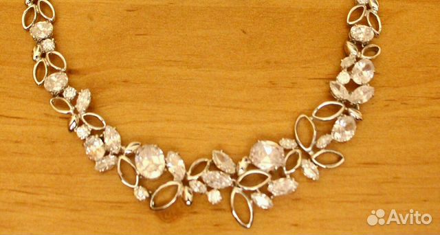 Колье и серьги для свадьбы Swarovski Колье и серьги для свадьбы Swarovski