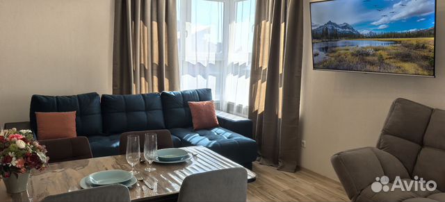 

2-к. квартира, 60 м², 3 кровати
