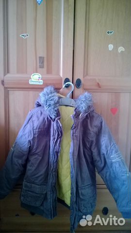 Зимняя куртка для мальчика Mothercare р.128