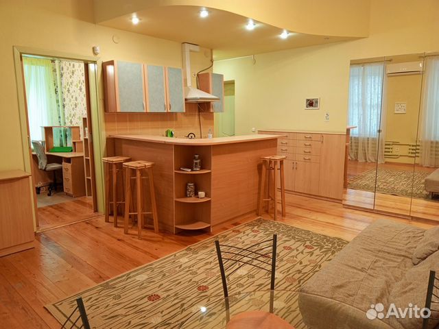 

1-к. квартира, 44 м², 3 кровати
