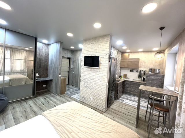 

Квартира-студия, 38 м², 1 кровать