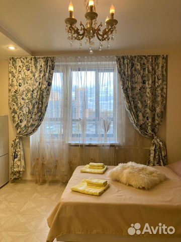 

Квартира-студия, 24 м², 2 кровати