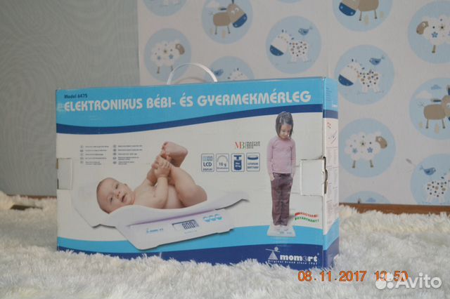 Классные детские весы Momert 6475 Классные детские весы Momert 6475
