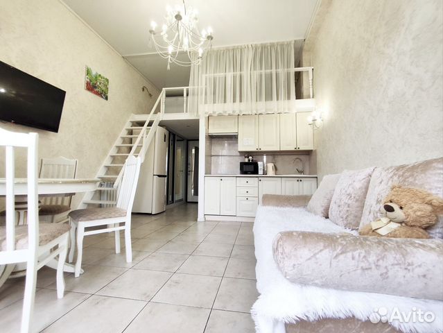 

Квартира-студия, 35 м², 1 кровать