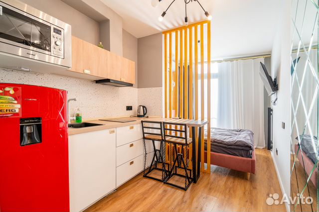 

Квартира-студия, 25 м², 1 кровать