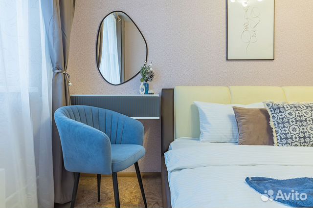 

1-к. квартира, 32 м², 2 кровати