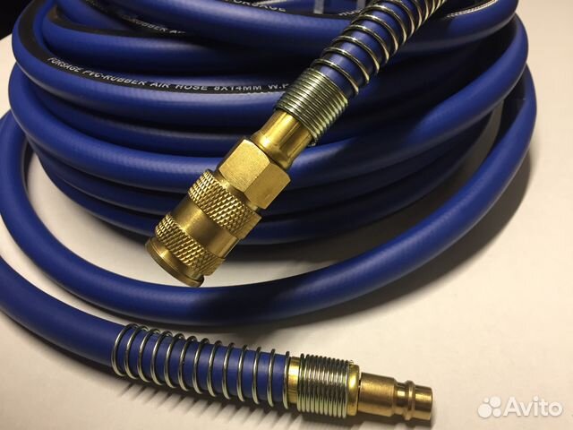 Шланг резиновый воздушный с фитингами