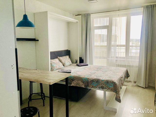 

Квартира-студия, 30 м², 1 кровать
