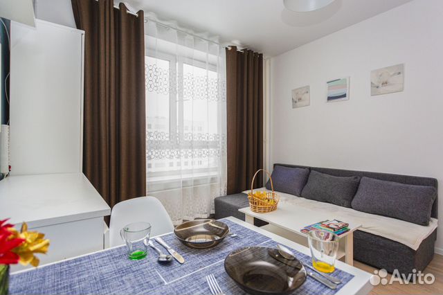 

Квартира-студия, 25 м², 1 кровать
