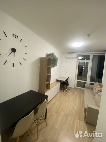 

Квартира-студия, 30 м², 2 кровати