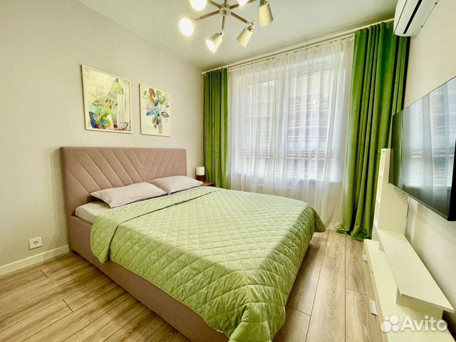 

1-к. квартира, 30 м², 2 кровати