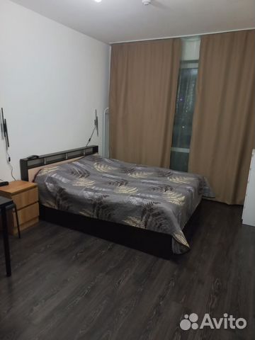 

Квартира-студия, 27 м², 1 кровать