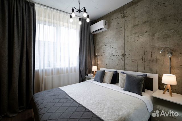 

1-к. квартира, 42 м², 2 кровати