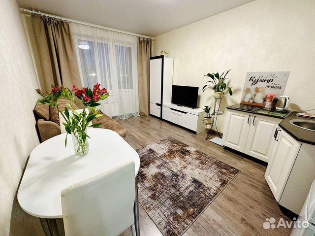 

Квартира-студия, 21 м², 1 кровать