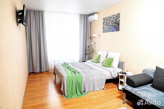 

1-к. квартира, 40 м², 2 кровати