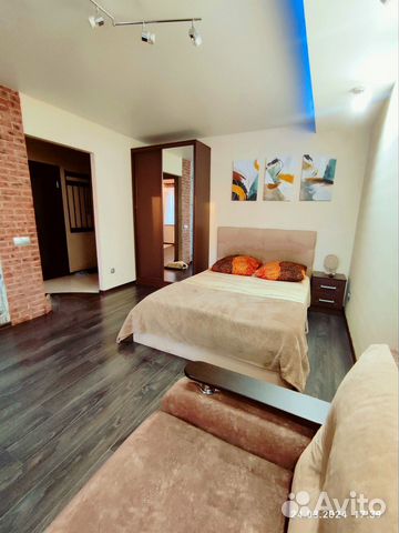 

1-к. квартира, 40 м², 2 кровати
