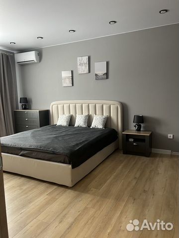 

1-к. квартира, 44 м², 2 кровати