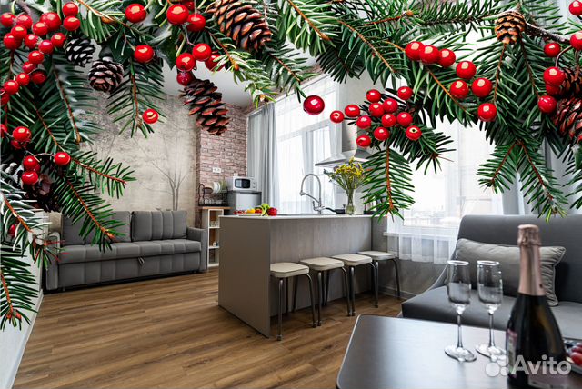 

Квартира-студия, 33 м², 2 кровати