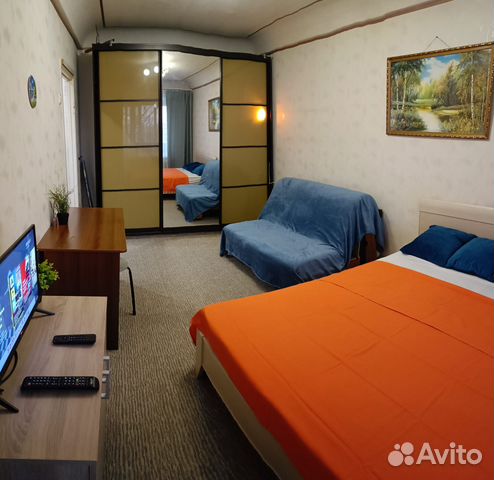 

1-к. квартира, 32 м², 2 кровати