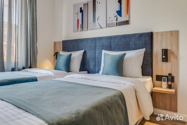 

Квартира-студия, 20 м², 2 кровати