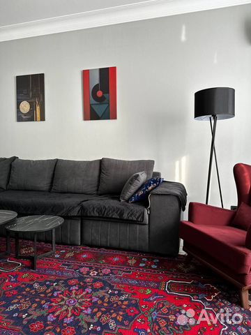 

1-к. квартира, 60 м², 2 кровати