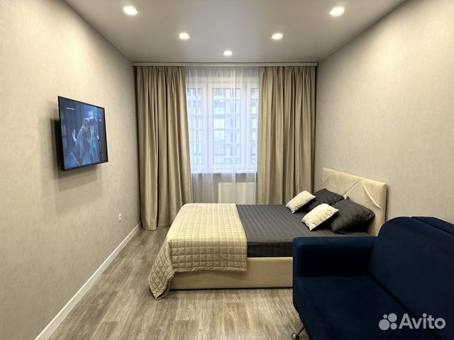 

1-к. квартира, 40 м², 2 кровати