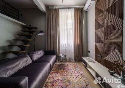 

Квартира-студия, 34 м², 2 кровати