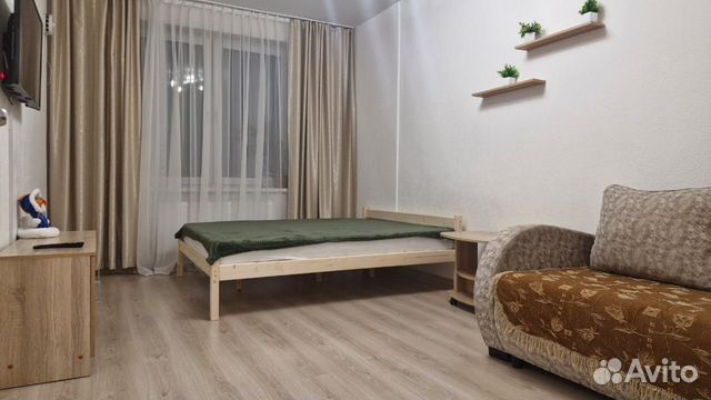 

1-к. квартира, 40 м², 2 кровати