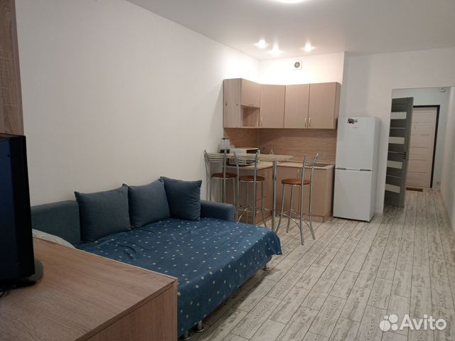 

Квартира-студия, 27 м², 2 кровати