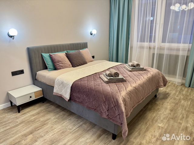 

1-к. квартира, 47 м², 2 кровати