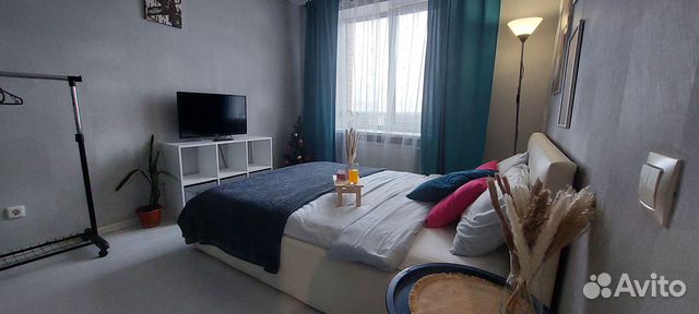 

1-к. квартира, 42 м², 2 кровати