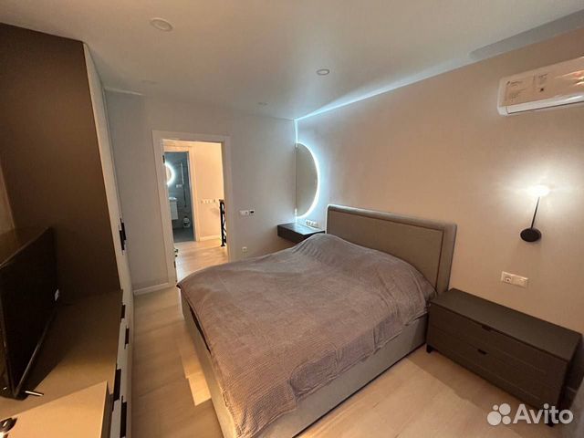 

1-к. квартира, 54 м², 3 кровати