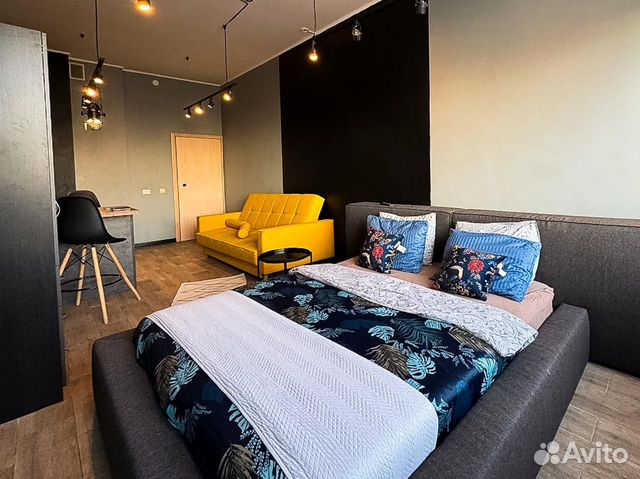 

Квартира-студия, 35 м², 2 кровати