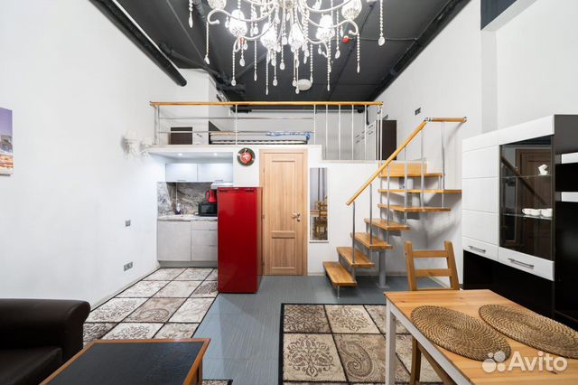 

Квартира-студия, 42 м², 2 кровати