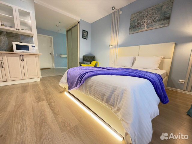 

Квартира-студия, 29 м², 1 кровать