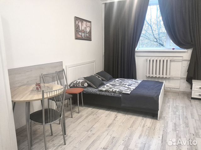 

Квартира-студия в апарт-отеле, 24 м², 2 кровати