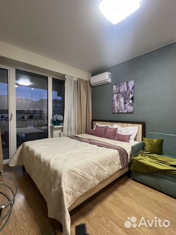 

Квартира-студия, 25 м², 2 кровати