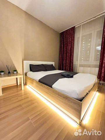 

1-к. квартира, 43 м², 2 кровати