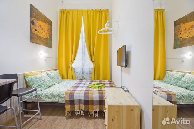 

Квартира-студия, 15 м², 2 кровати