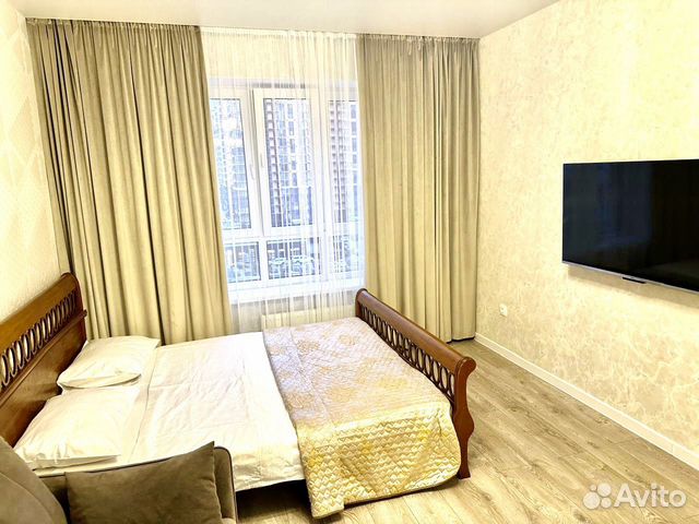 

1-к. квартира, 40 м², 2 кровати