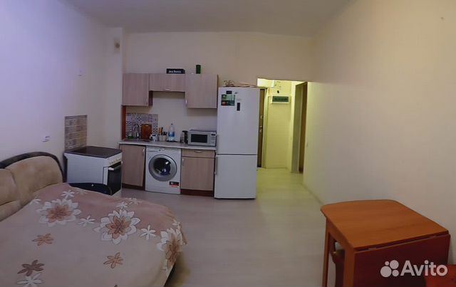

Квартира-студия, 25 м², 1 кровать